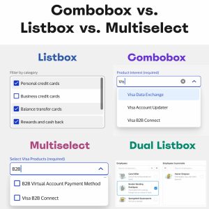 Combobox vs. Multiselect vs. Listbox: How To Choose The Right One ...